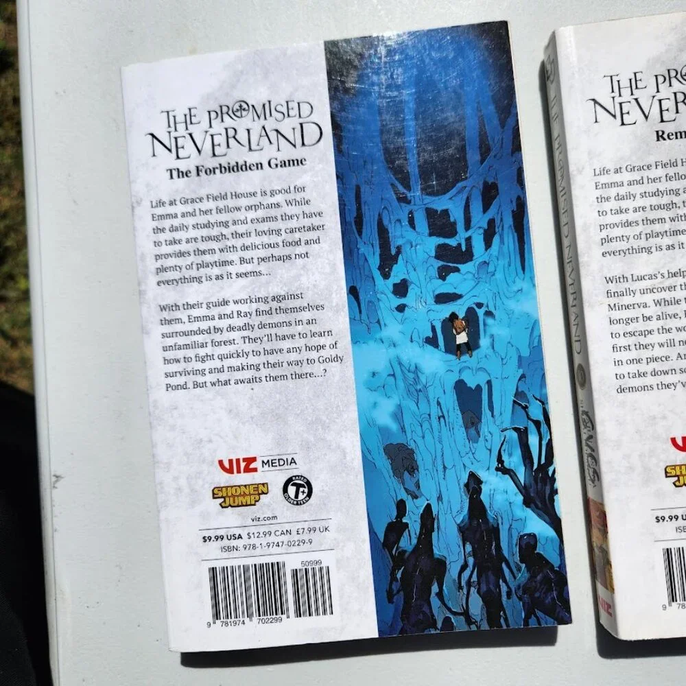 The Promised Neverland Book Bundle Volume 8 9 10 Kaiu Shirai Graphic Novel Books